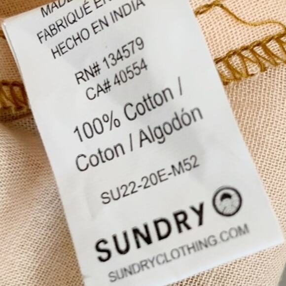 Anthropologie Sundry Retro Floral Maxi Dress Small NWT - Picture 8 of 8